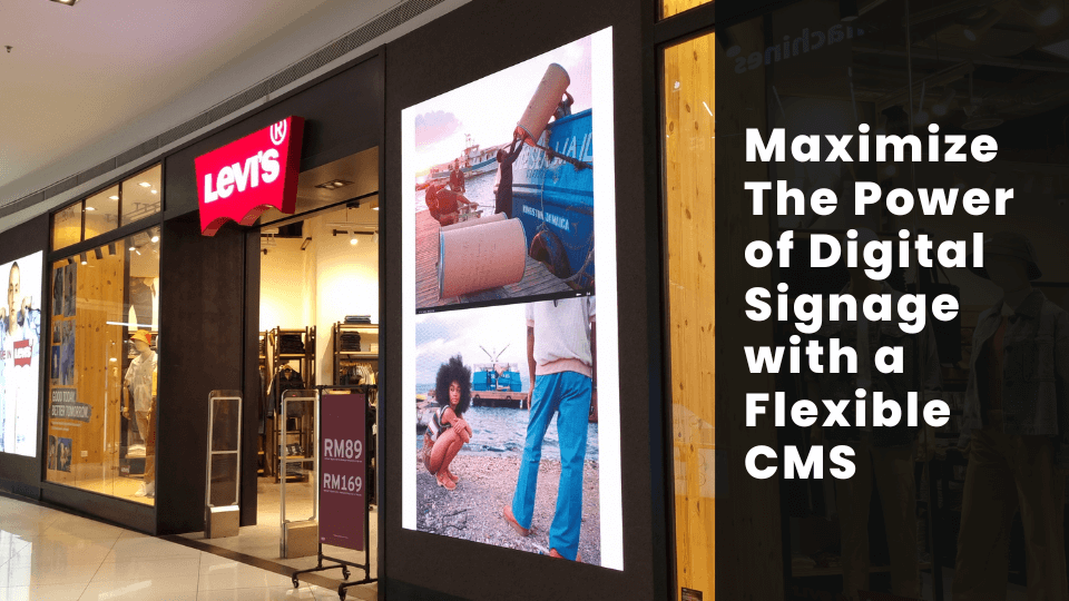 Maximize Digital Signage with LMX Flexible CMS